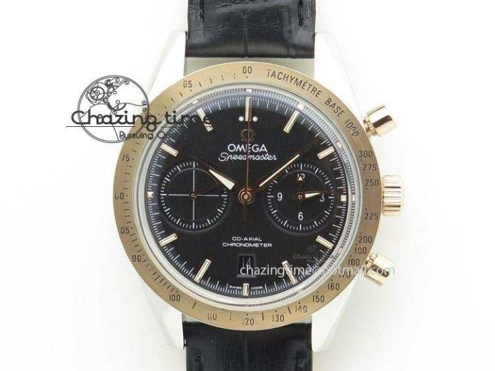 0316 MultiPurpose De Ville Prestige Real PR SS ZF 1:1 Best Edition White Dial Blue Markers on Black Leather Strap MIYOTA 7941